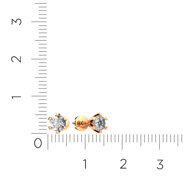 Серьги 3D00538.14K.R.ZZ Серьги 3D00538.14K.R.ZZ