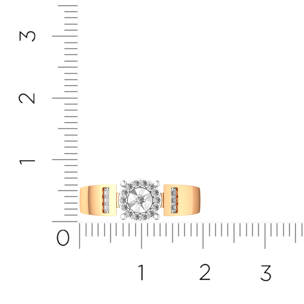 Кольцо 2D00595.14K.B.ZZ