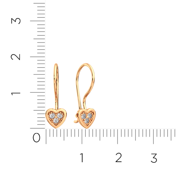 Серьги 310386/A