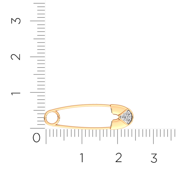 Брошь 940019.14K.R