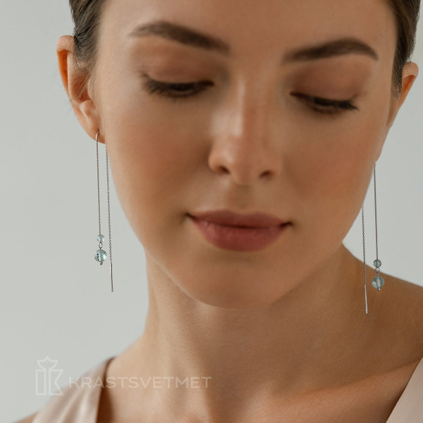 Серьги НС 22-389К6Ю-3 Серьги НС 22-389К6Ю-3