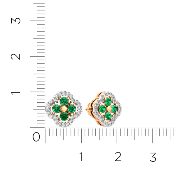 Серьги 3D20243.14K.R.ZZ