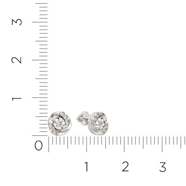 Серьги 3D00234.14K.W.ZZ