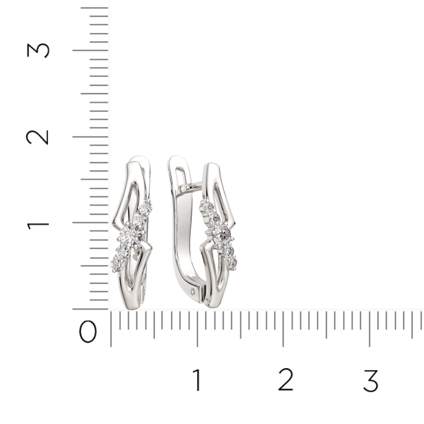 Серьги 310769.14K.W Серьги 310769.14K.W