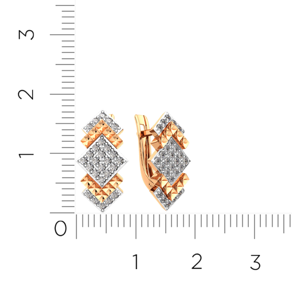Серьги 3101683.14K.R.ZZ
