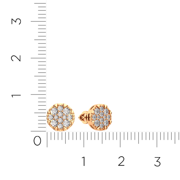 Серьги 310644.14K.R