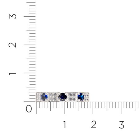 Кольцо 2D10141.14K.W.ZZ