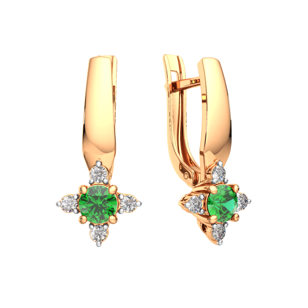 Серьги 3D20163.14K.R.ZZ Серьги 3D20163.14K.R.ZZ