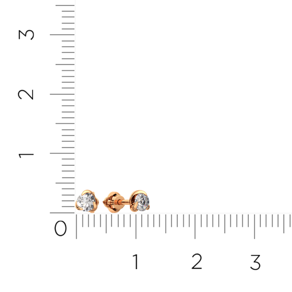 Серьги 310884.14K.R Серьги 310884.14K.R