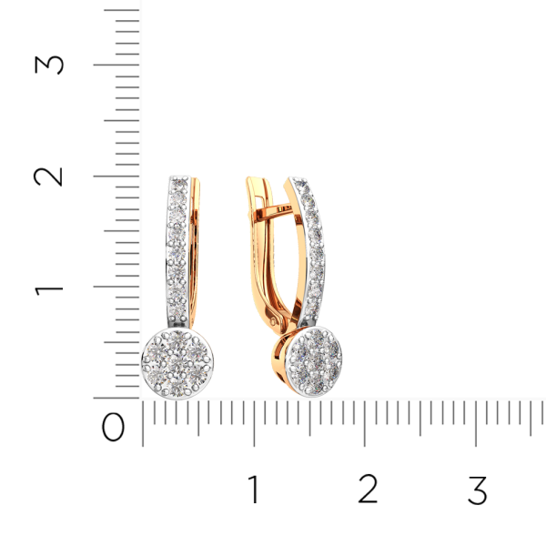 Серьги 3D00497.14K.R.ZZ