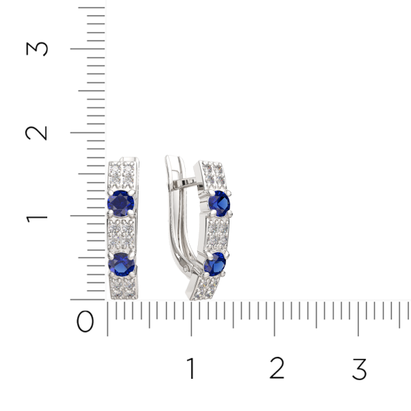 Серьги 3D10141.14K.W.ZZ