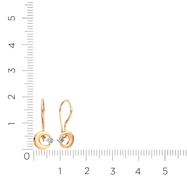 Серьги 3101427.14K.R.ZZ