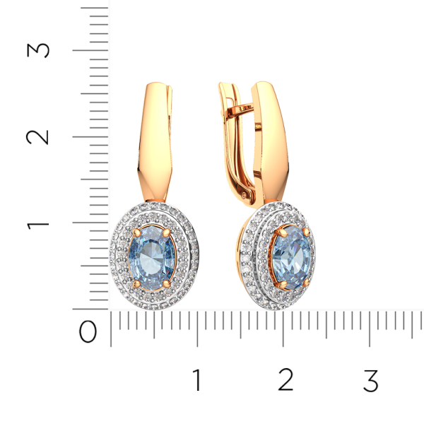 Серьги 3S40194.14K.R.ZZ Серьги 3S40194.14K.R.ZZ