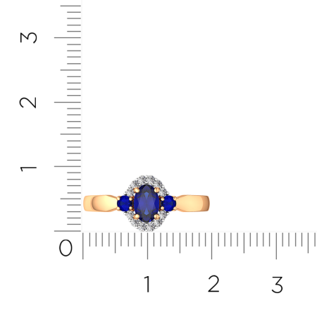 Кольцо 2D10185.14K.R.ZZ