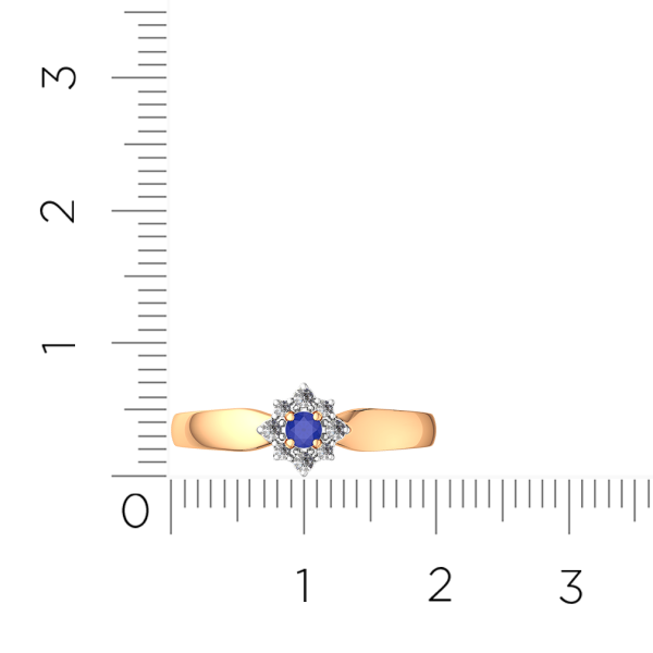 Кольцо 2D10142.14K.R.ZZ