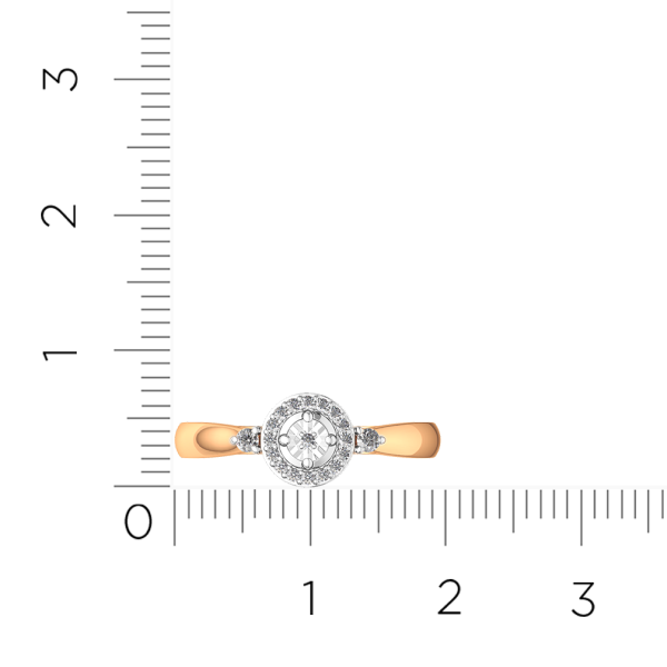 Кольцо 2D00231.14K.B.ZZ