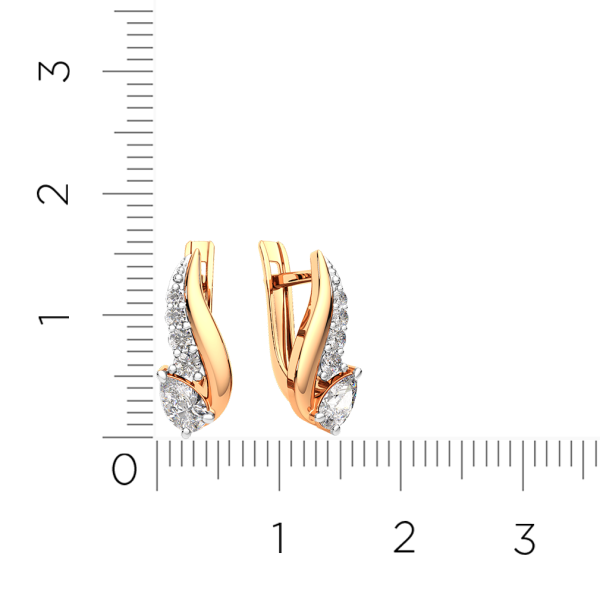 Серьги 3101818.14K.R.ZZ