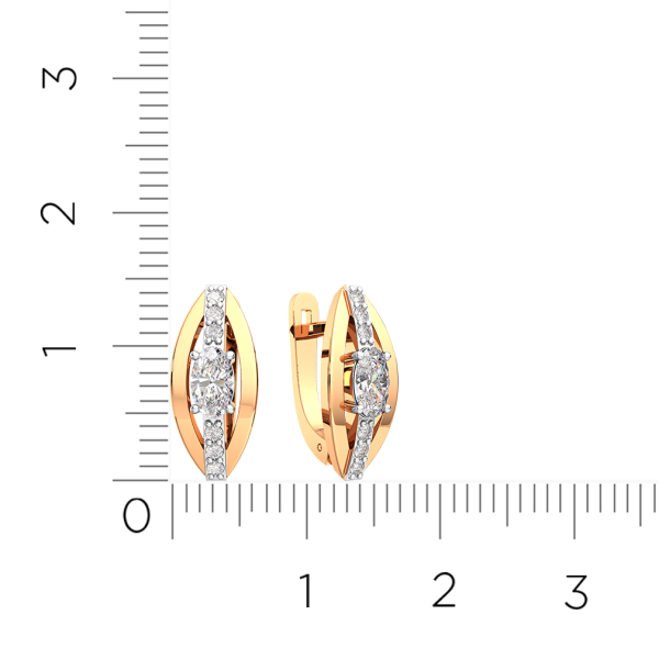 Серьги 3101677.14K.R.ZZ