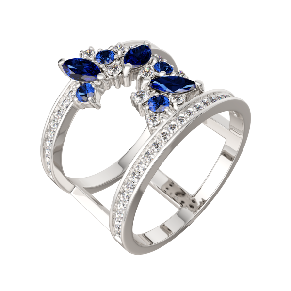 Кольцо 2D10119.14K.W.ZZ