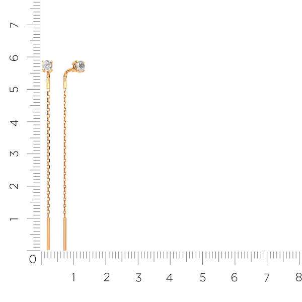 Серьги 310826.14K.R Серьги 310826.14K.R