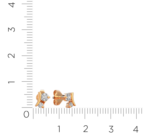 Серьги 310840.14K.R Серьги 310840.14K.R