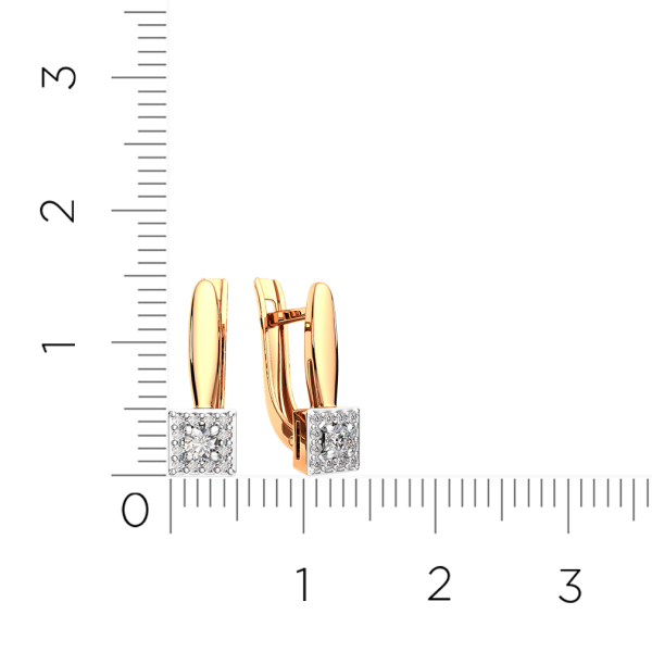 Серьги 310788.14K.R Серьги 310788.14K.R