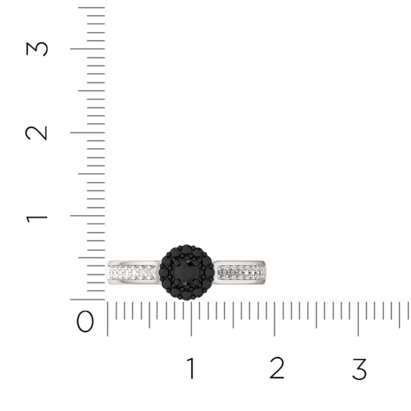 Кольцо 2D00460.14K.W.ZZ