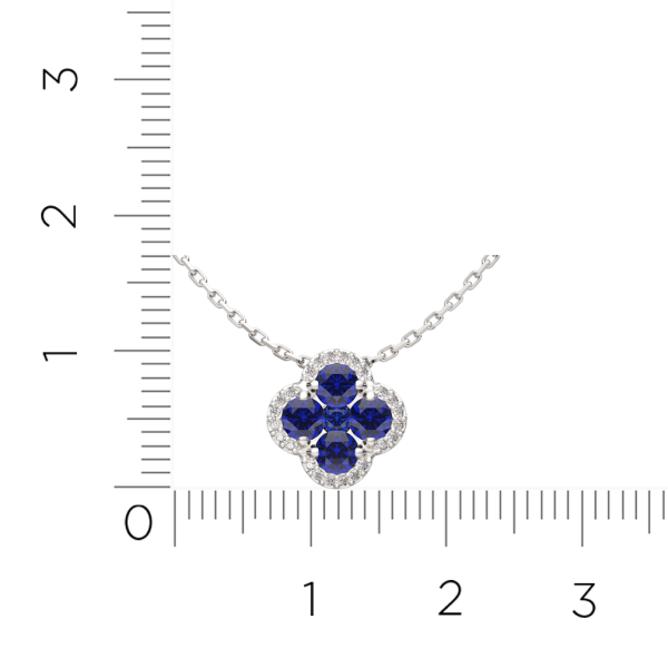 Колье 5D1098.14K.W Колье 5D1098.14K.W