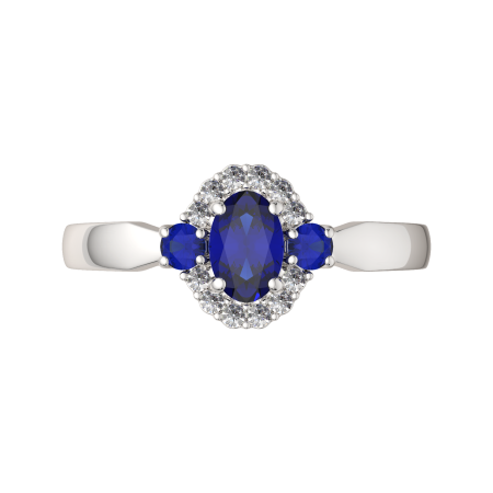 Кольцо 2D10185.14K.W.ZZ