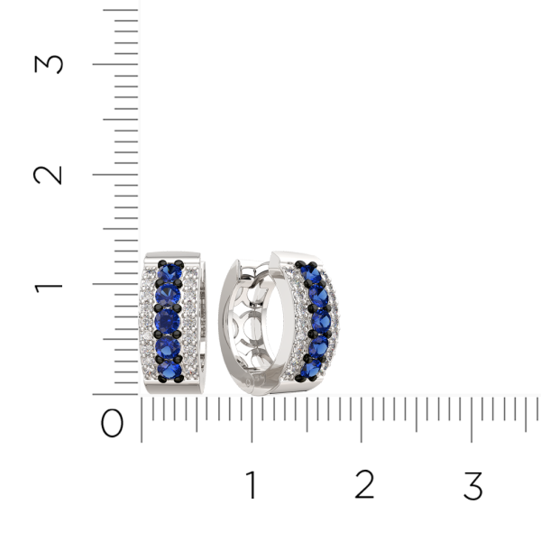 Серьги 3D10126.14K.W.ZZ